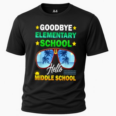 Goodbye Elementary School On My Way To Middle School Performance Shirt