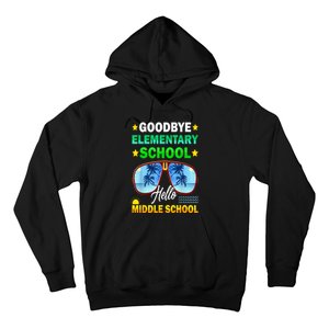 Goodbye Elementary School On My Way To Middle School Hoodie