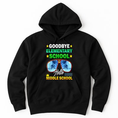 Goodbye Elementary School On My Way To Middle School Hoodie