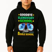 Goodbye Elementary School On My Way To Middle School Hoodie