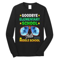 Goodbye Elementary School On My Way To Middle School Long Sleeve Shirt