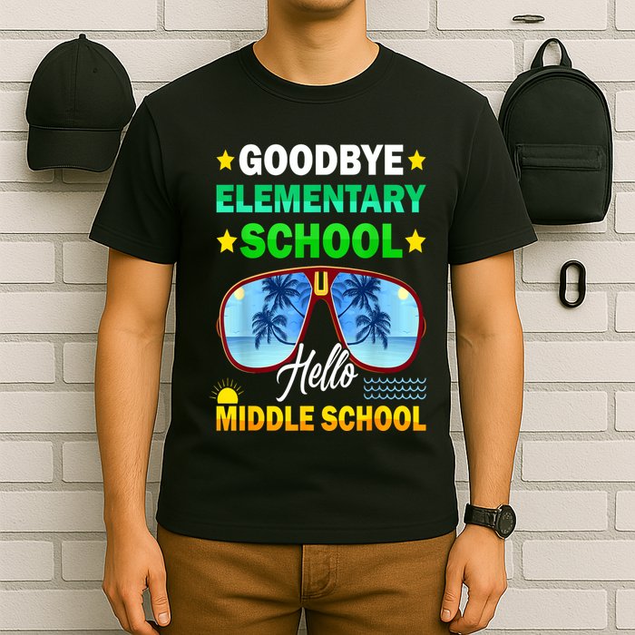 Goodbye Elementary School On My Way To Middle School T-Shirt