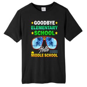 Goodbye Elementary School On My Way To Middle School Tall Fusion ChromaSoft Performance T-Shirt