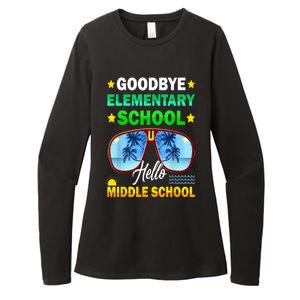 Goodbye Elementary School On My Way To Middle School Womens CVC Long Sleeve Shirt