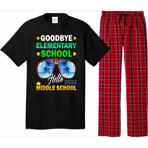 Goodbye Elementary School On My Way To Middle School Pajama Set