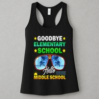 Goodbye Elementary School On My Way To Middle School Womens Tank Top