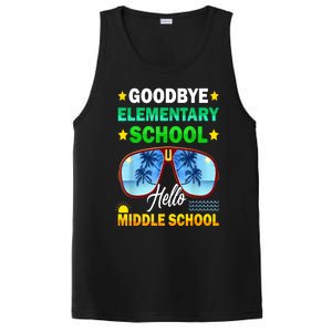 Goodbye Elementary School On My Way To Middle School PosiCharge Competitor Tank