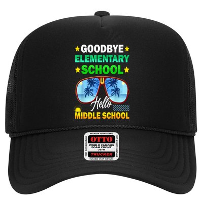 Goodbye Elementary School On My Way To Middle School Trucker Hat