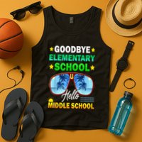 Goodbye Elementary School On My Way To Middle School Tank Top