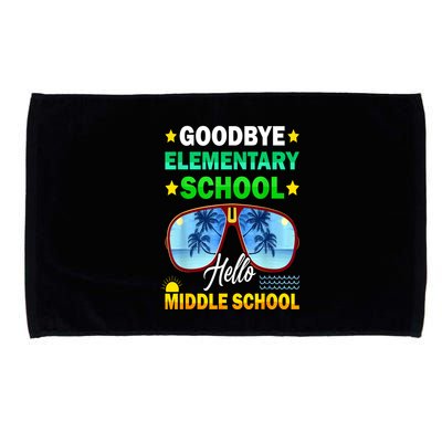 Goodbye Elementary School On My Way To Middle School Microfiber Hand Towel