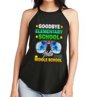 Goodbye Elementary School On My Way To Middle School Women's Perfect Tri Rocker Tank