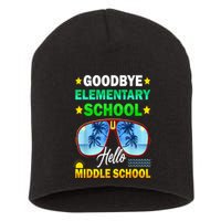 Goodbye Elementary School On My Way To Middle School Short Acrylic Beanie