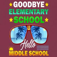 Goodbye Elementary School On My Way To Middle School 16oz Travel Tumbler