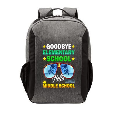 Goodbye Elementary School On My Way To Middle School Vector Backpack