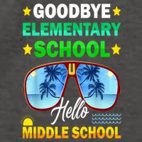 Goodbye Elementary School On My Way To Middle School Vector Backpack