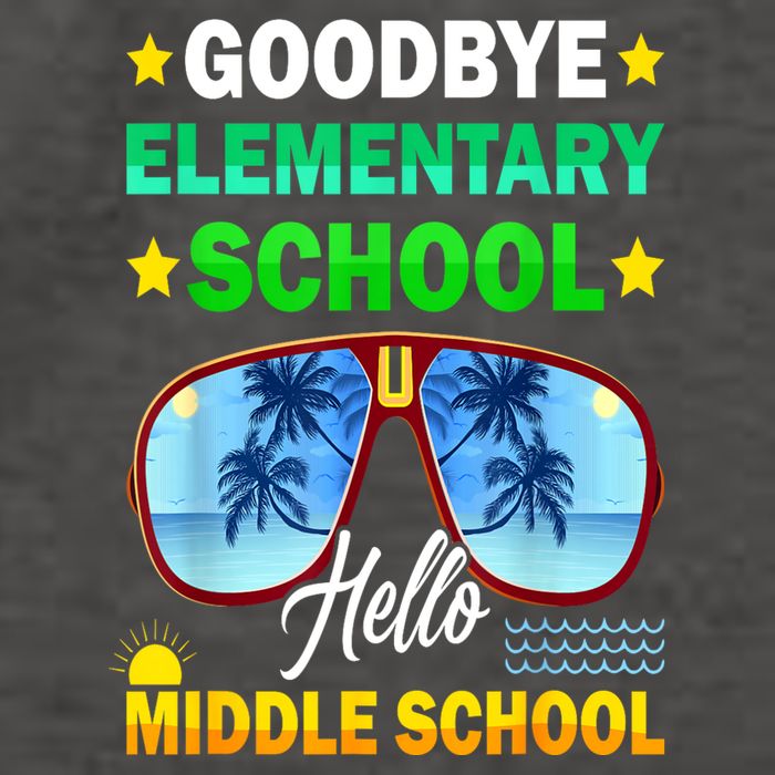 Goodbye Elementary School On My Way To Middle School Vector Backpack