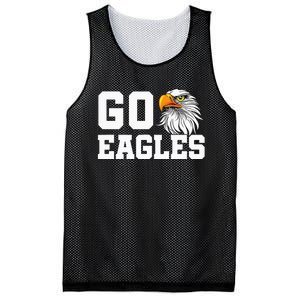 Go Eagles School Team Spirit Dress Up Day Eagle Mascot Mesh Reversible Basketball Jersey Tank