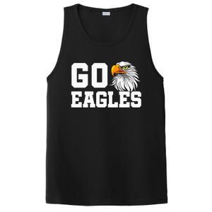 Go Eagles School Team Spirit Dress Up Day Eagle Mascot PosiCharge Competitor Tank