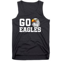 Go Eagles School Team Spirit Dress Up Day Eagle Mascot Tank Top