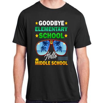 Goodbye Elementary School On My Way To Middle School Adult ChromaSoft Performance T-Shirt