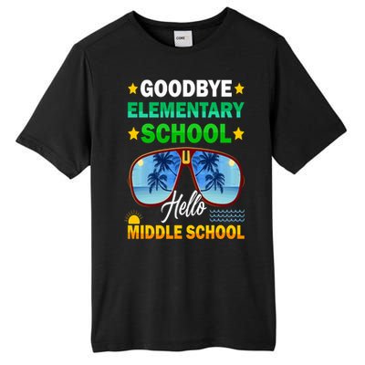 Goodbye Elementary School On My Way To Middle School Tall Fusion ChromaSoft Performance T-Shirt