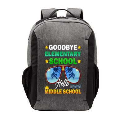Goodbye Elementary School On My Way To Middle School Vector Backpack