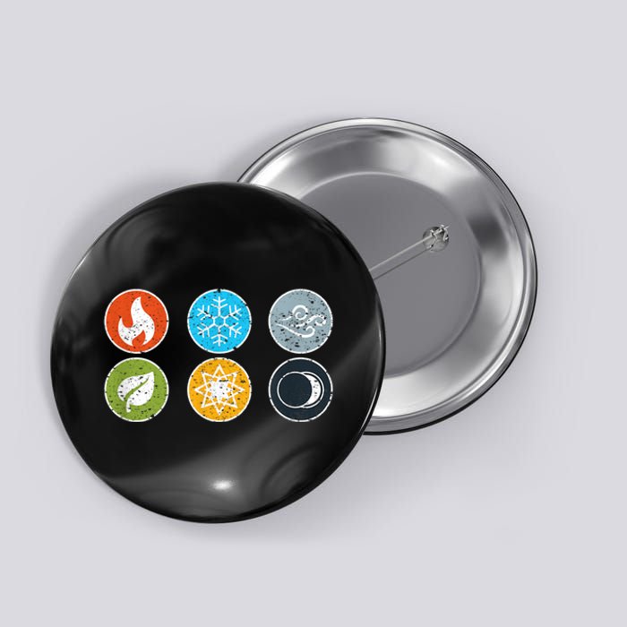 Gloomhaven Elements Symbol Fire Ice Air Earth Light Dark Button