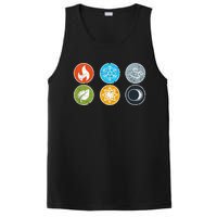 Gloomhaven Elements Symbol Fire Ice Air Earth Light Dark PosiCharge Competitor Tank