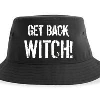 Get Back, Witch! Halloween Sustainable Bucket Hat