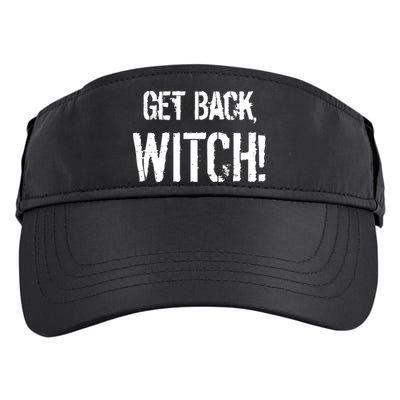 Get Back, Witch! Halloween Adult Drive Performance Visor