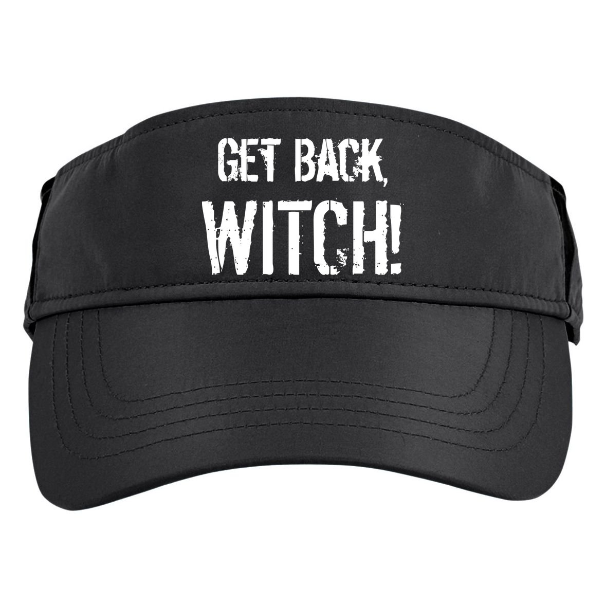 Get Back, Witch! Halloween Adult Drive Performance Visor