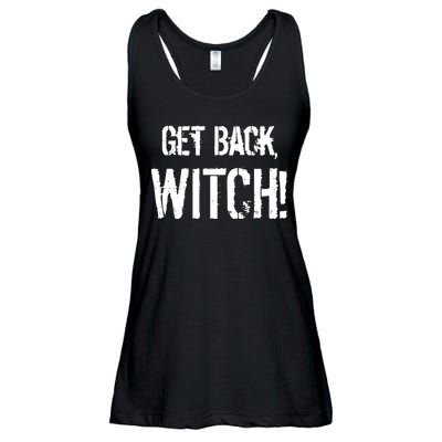 Get Back, Witch! Halloween Ladies Essential Flowy Tank