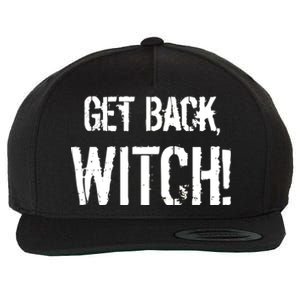 Get Back, Witch! Halloween Wool Snapback Cap