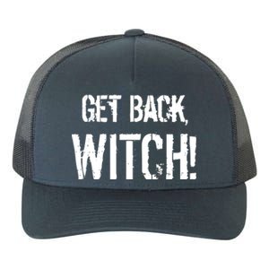 Get Back, Witch! Halloween Yupoong Adult 5-Panel Trucker Hat