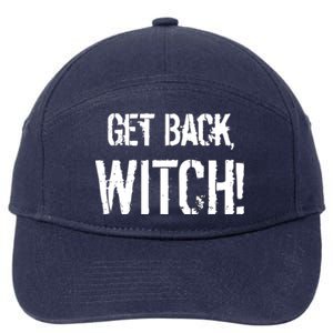 Get Back, Witch! Halloween 7-Panel Snapback Hat