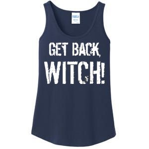 Get Back, Witch! Halloween Ladies Essential Tank