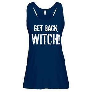 Get Back, Witch! Halloween Ladies Essential Flowy Tank