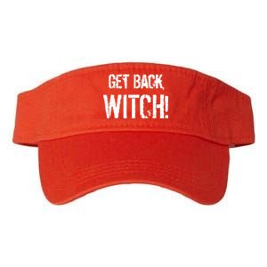 Get Back, Witch! Halloween Valucap Bio-Washed Visor