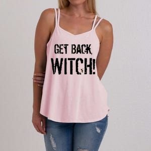 Get Back, Witch! Halloween Women's Strappy Tank