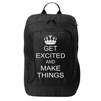 Get Excited and Make Things City Backpack