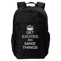 Get Excited and Make Things Backpack