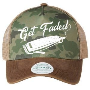 Get Faded Barber Razor Legacy Tie Dye Trucker Hat