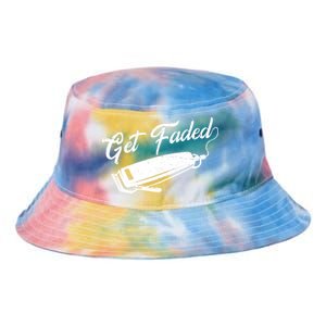 Get Faded Barber Razor Tie Dye Newport Bucket Hat