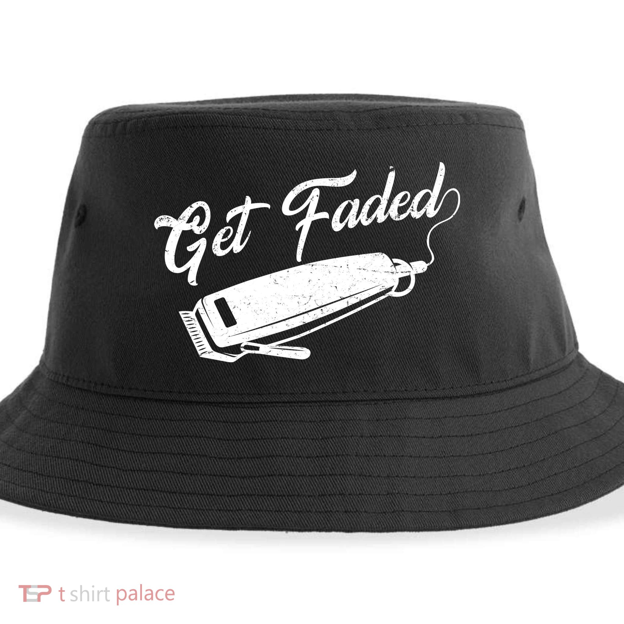 Get Faded Barber Razor Sustainable Bucket Hat