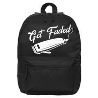 Get Faded Barber Razor 16 in Basic Backpack