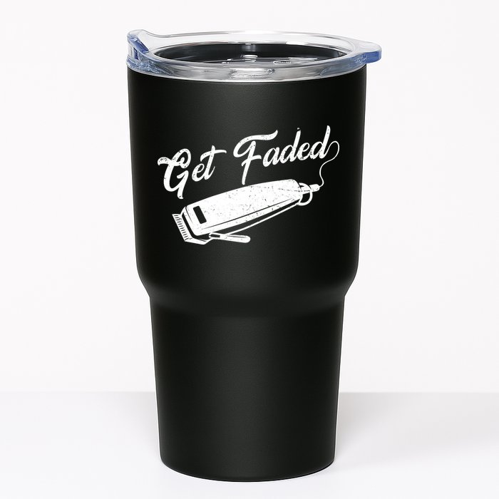 Get Faded Barber Razor Tumbler