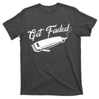 Get Faded Barber Razor T-Shirt