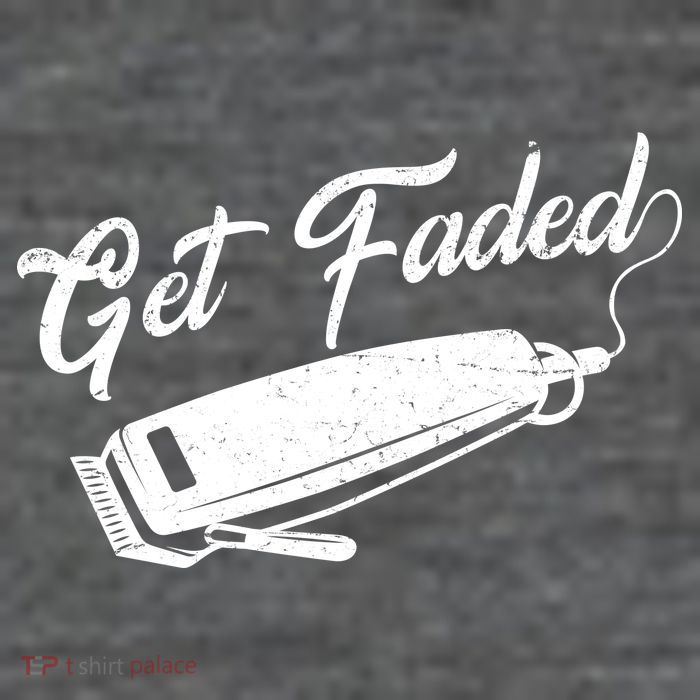Get Faded Barber Razor Tall T-Shirt