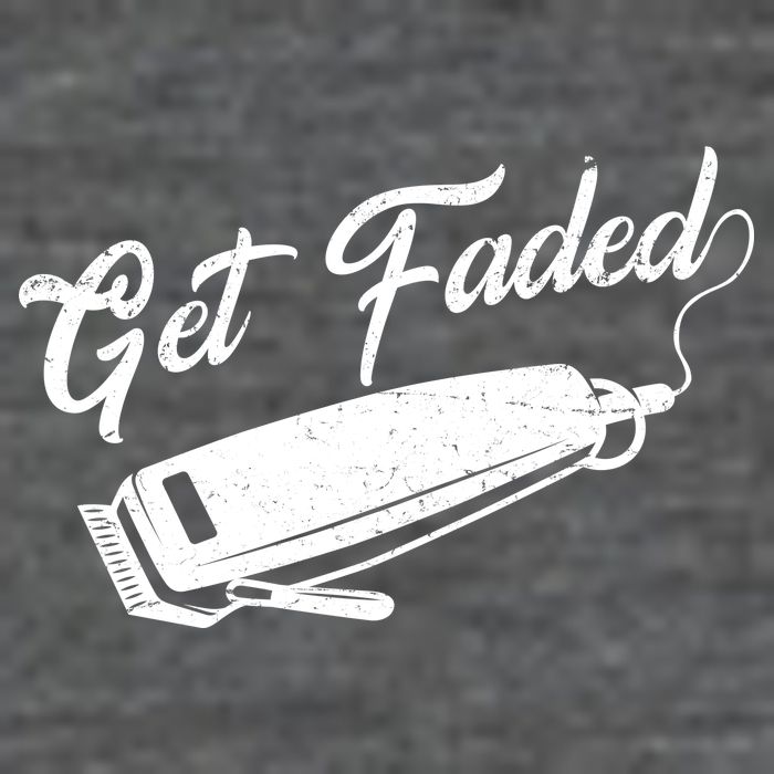 Get Faded Barber Razor 7-Panel Snapback Hat