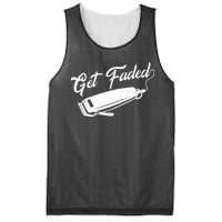 Get Faded Barber Razor Mesh Reversible Basketball Jersey Tank